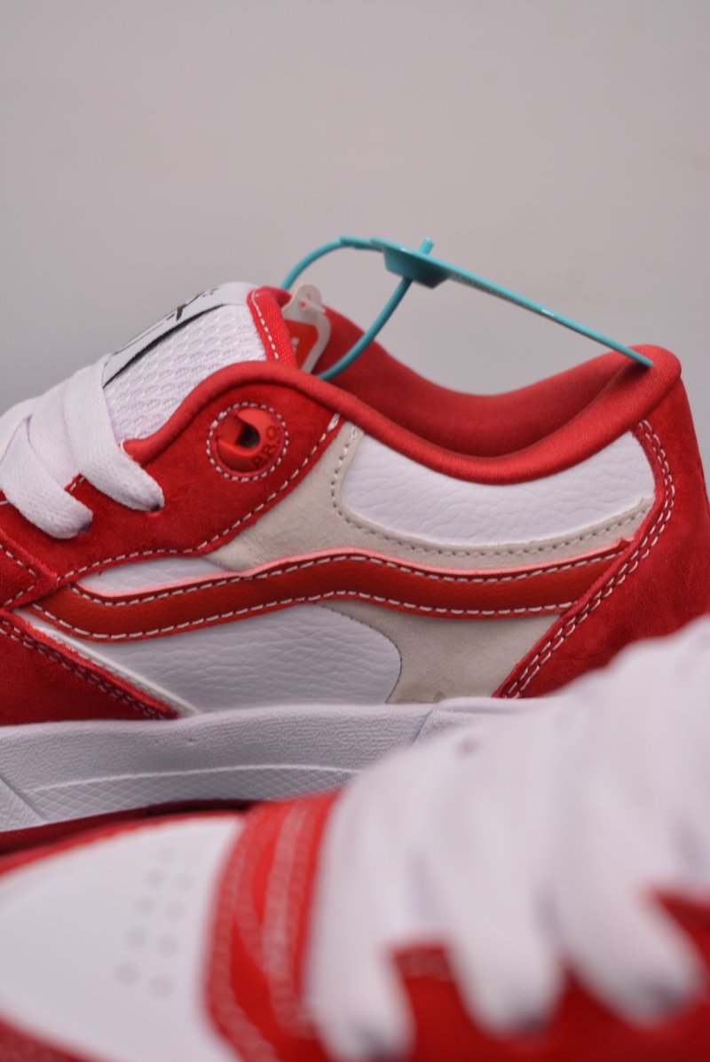Vans Rowan 'White / Red' view