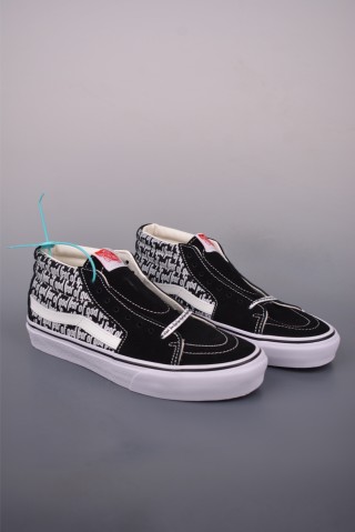 Vans Sk8-Hi x FOG 'Black / White' view 1