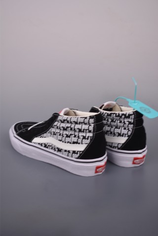 Vans Sk8-Hi x FOG 'Black / White' view 2