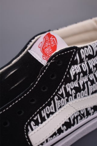 Vans Sk8-Hi x FOG 'Black / White' view 7