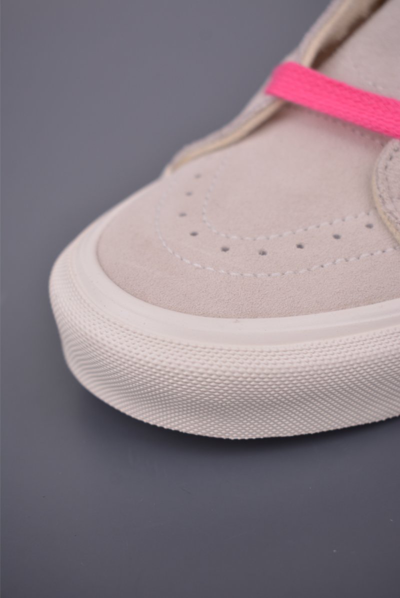Vans Sk8-Low 'White / Pink' view