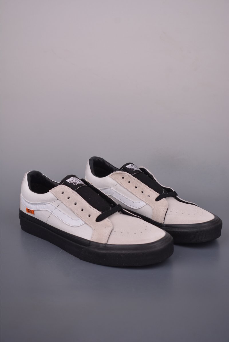 Vans Sk8-Low 'White / Black / Orange'