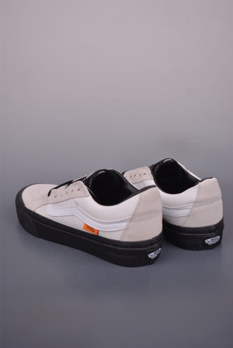 Vans Sk8-Low 'White / Black / Orange' view