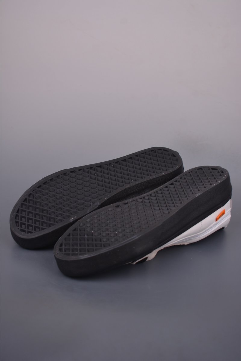Vans Sk8-Low 'White / Black / Orange' view