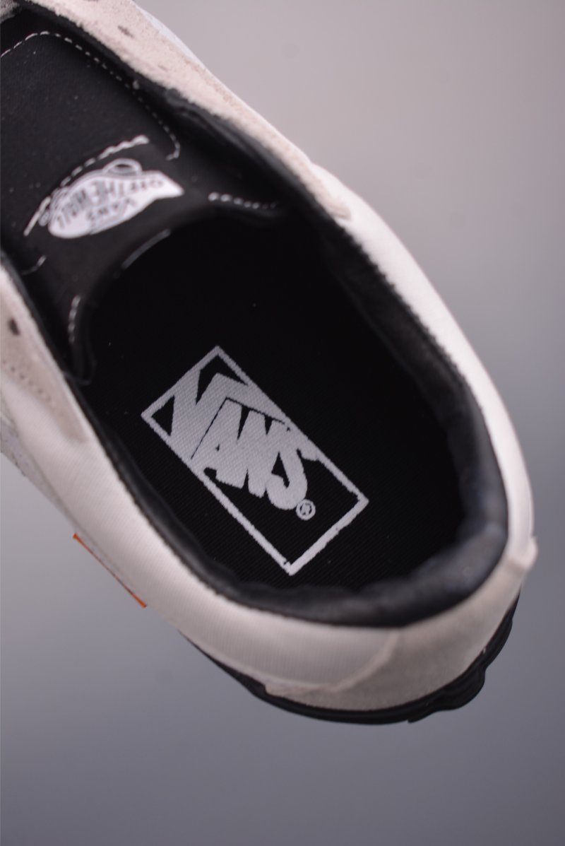 Vans Sk8-Low 'White / Black / Orange' view