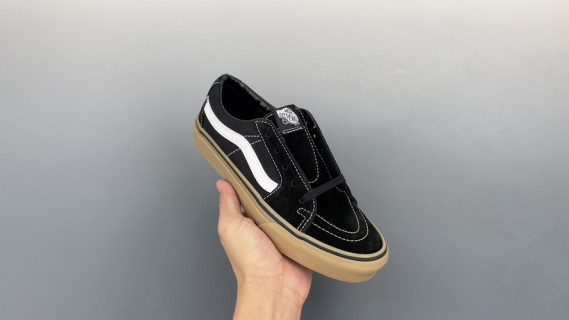 Vans Sk8-Low 'Black' view 1