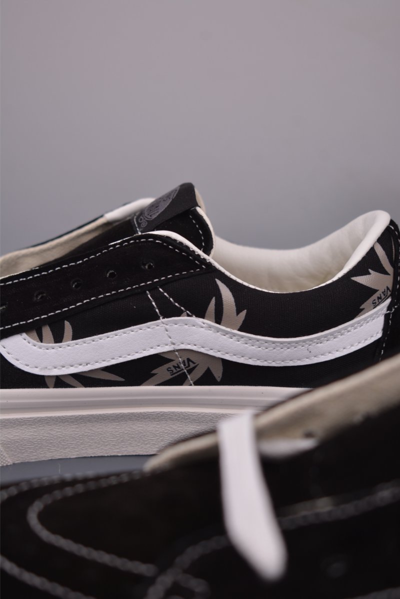 Vans Sk8-Low 'Black / Brown' view
