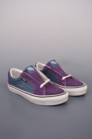 Vans Sk8-Low 'White / Blue / Purple' view 1