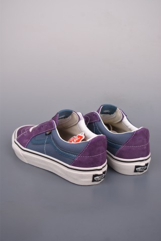 Vans Sk8-Low 'White / Blue / Purple' view 2