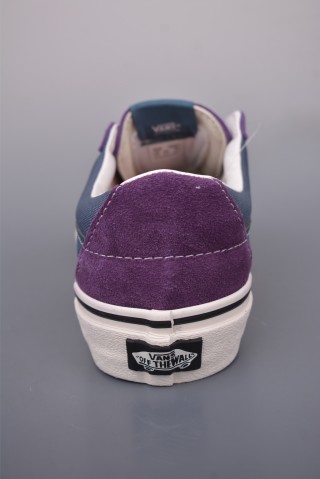 Vans Sk8-Low 'White / Blue / Purple' view 4