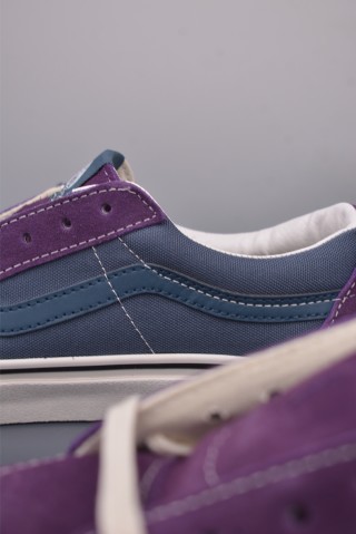 Vans Sk8-Low 'White / Blue / Purple' view 8