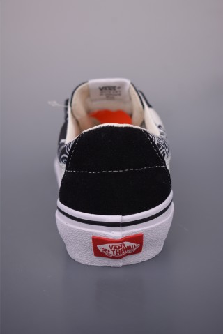 Vans Sk8-Low 'White Cashew Floral' view 4