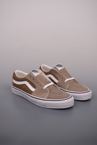 Vans Sk8-Low 'Green / Brown / White' view 1