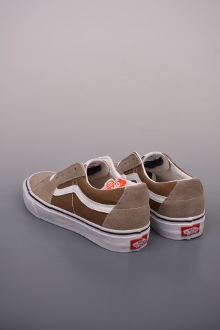 Vans Sk8-Low 'Green / Brown / White' view 2
