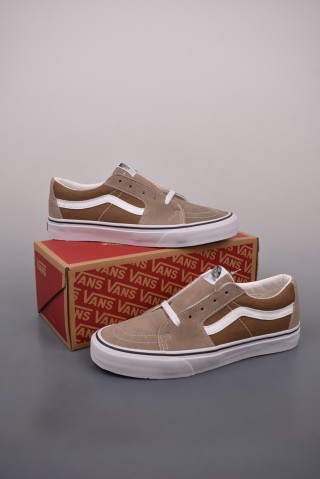 Vans Sk8-Low 'Green / Brown / White' view 5