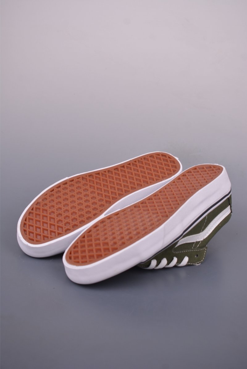 Vans Sk8-Low 'Green / White / Blue' view