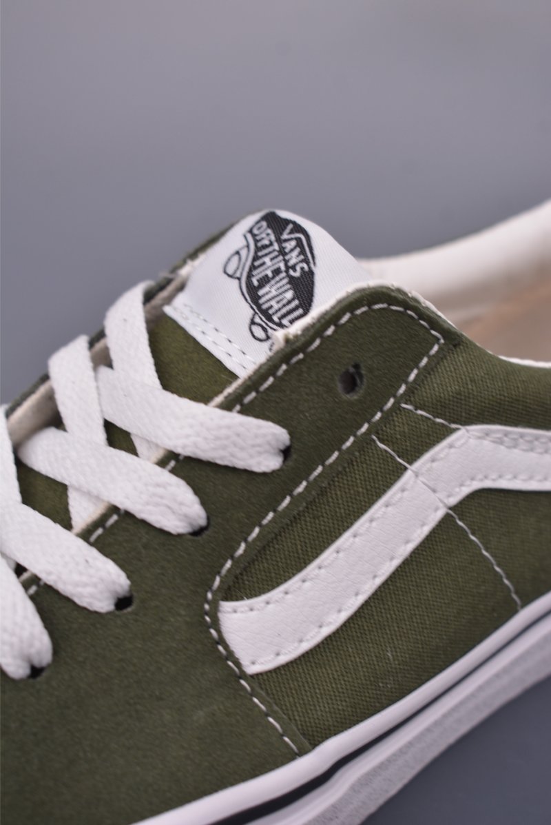 Vans Sk8-Low 'Green / White / Blue' view