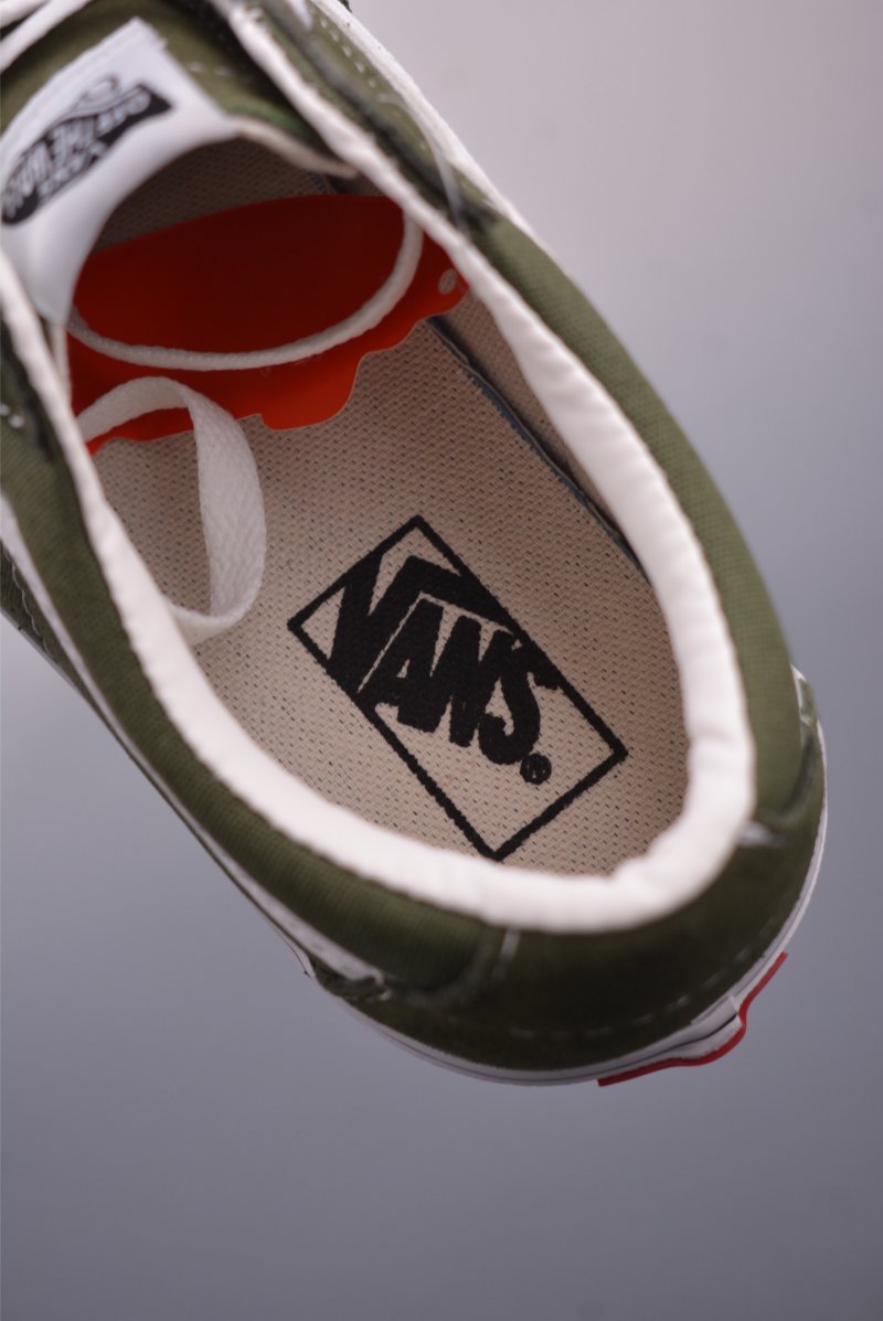 Vans Sk8-Low 'Green / White / Blue' view