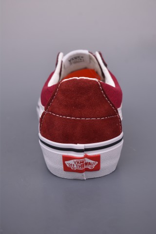 Vans Sk8-Low 'Wine Red' view 4