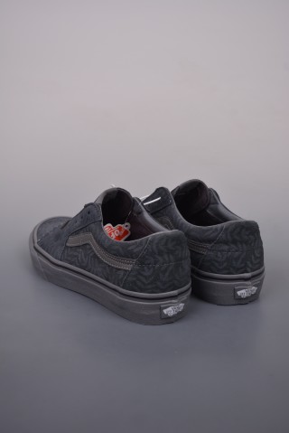 Vans Sk8-Low 'White Mountaineering' 'Grey Green' view 2