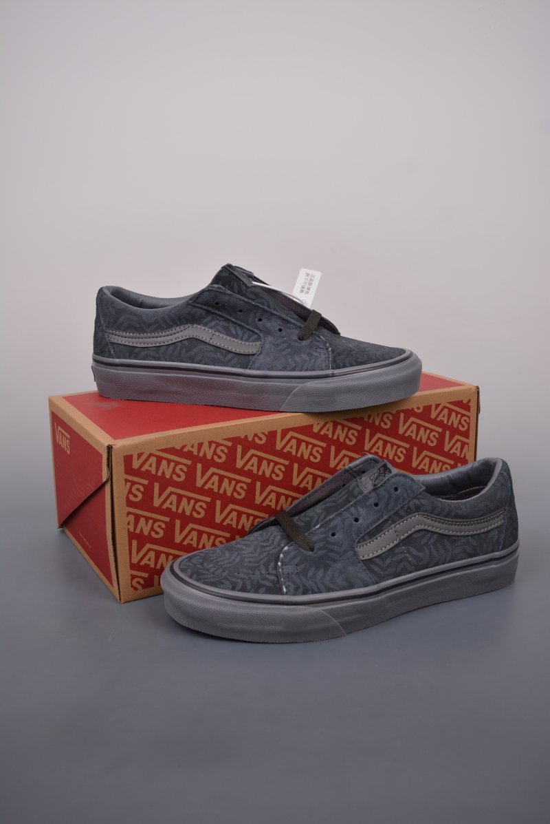Vans Sk8-Low 'White Mountaineering' 'Grey Green' view