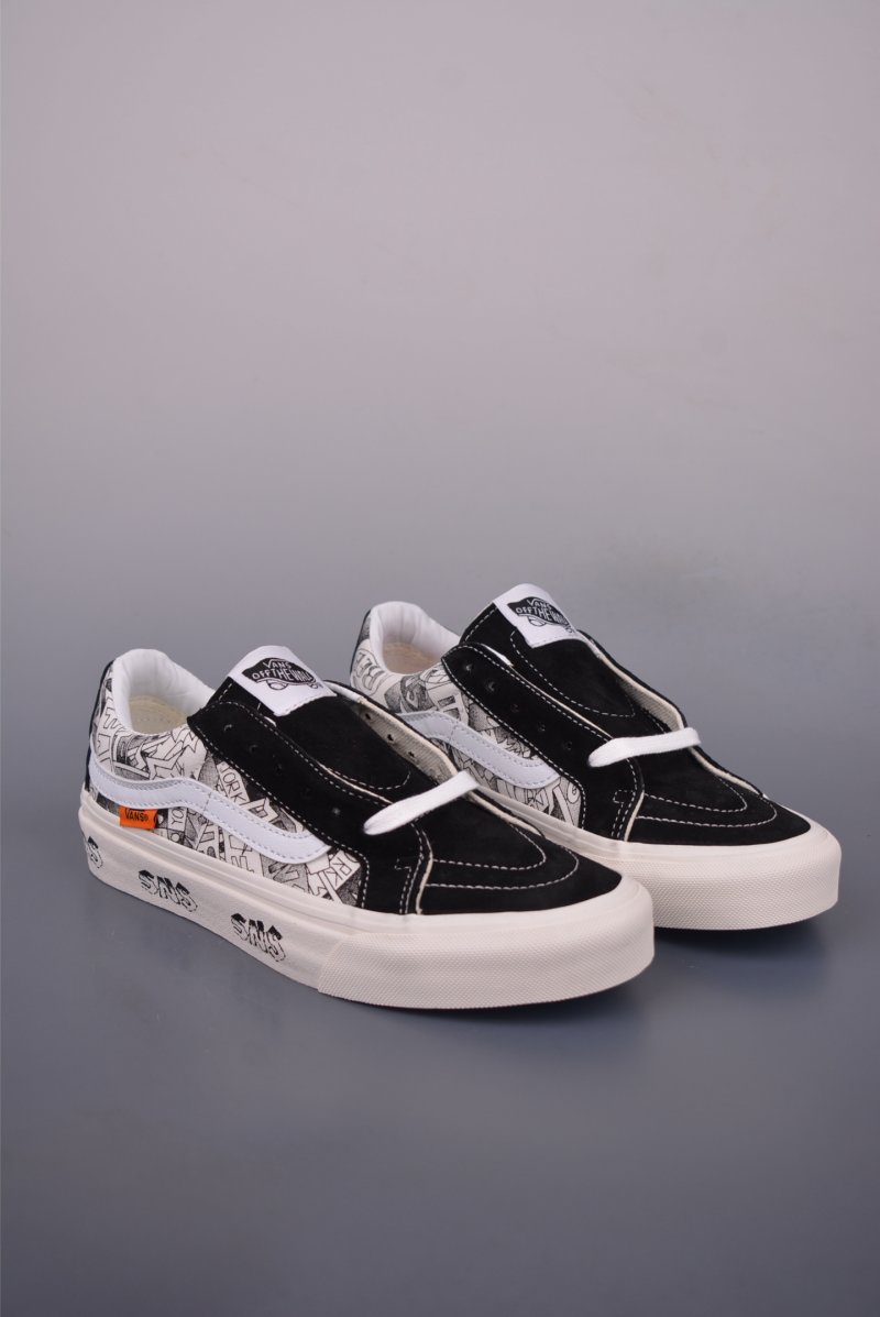Vans Sk8-Low 'SNS' 'Black / White'
