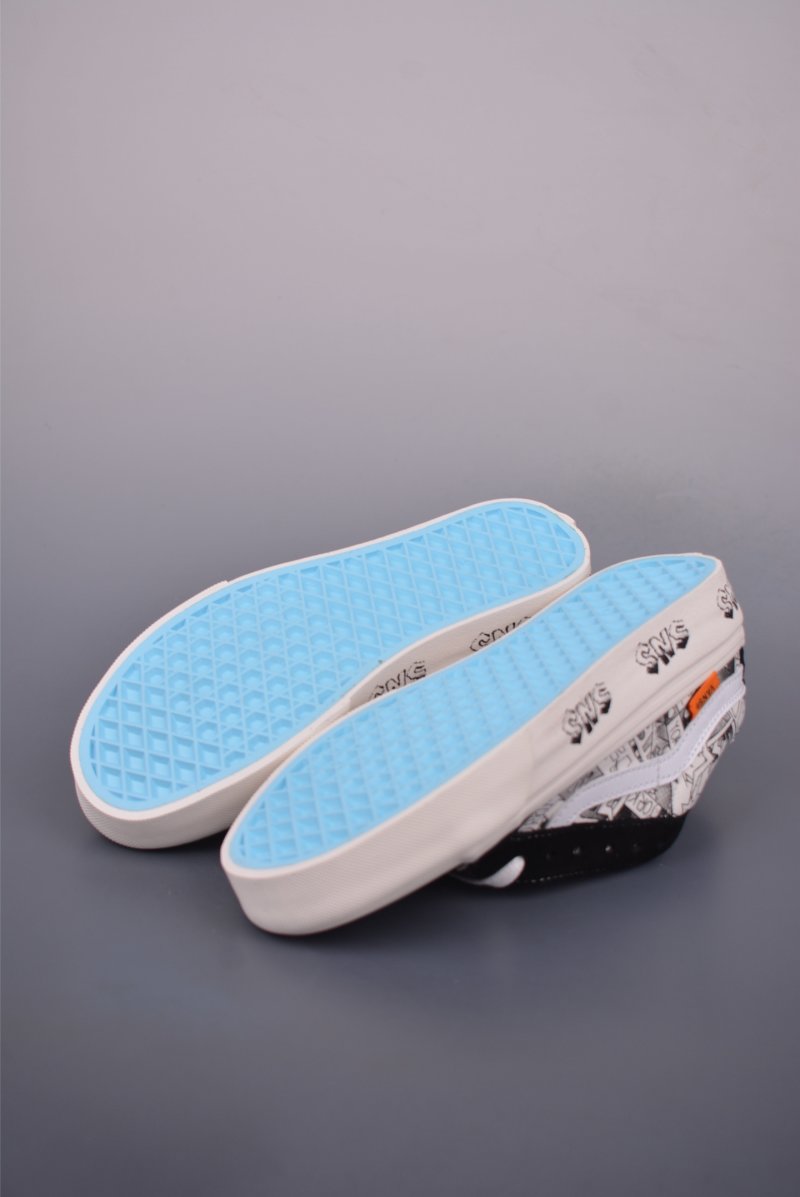 Vans Sk8-Low 'SNS' 'Black / White' view