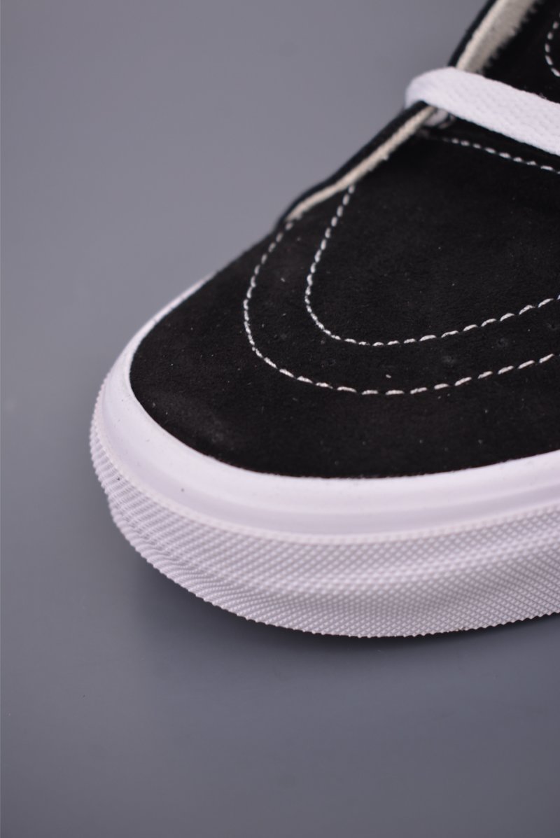 Vans Sk8-Mid 'Black / White Logo' view