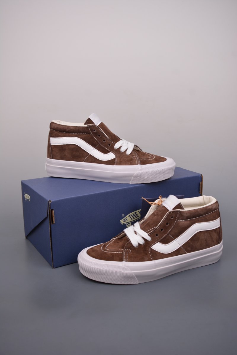 Vans Sk8-Mid Reissue 83 'Brown / Green' view