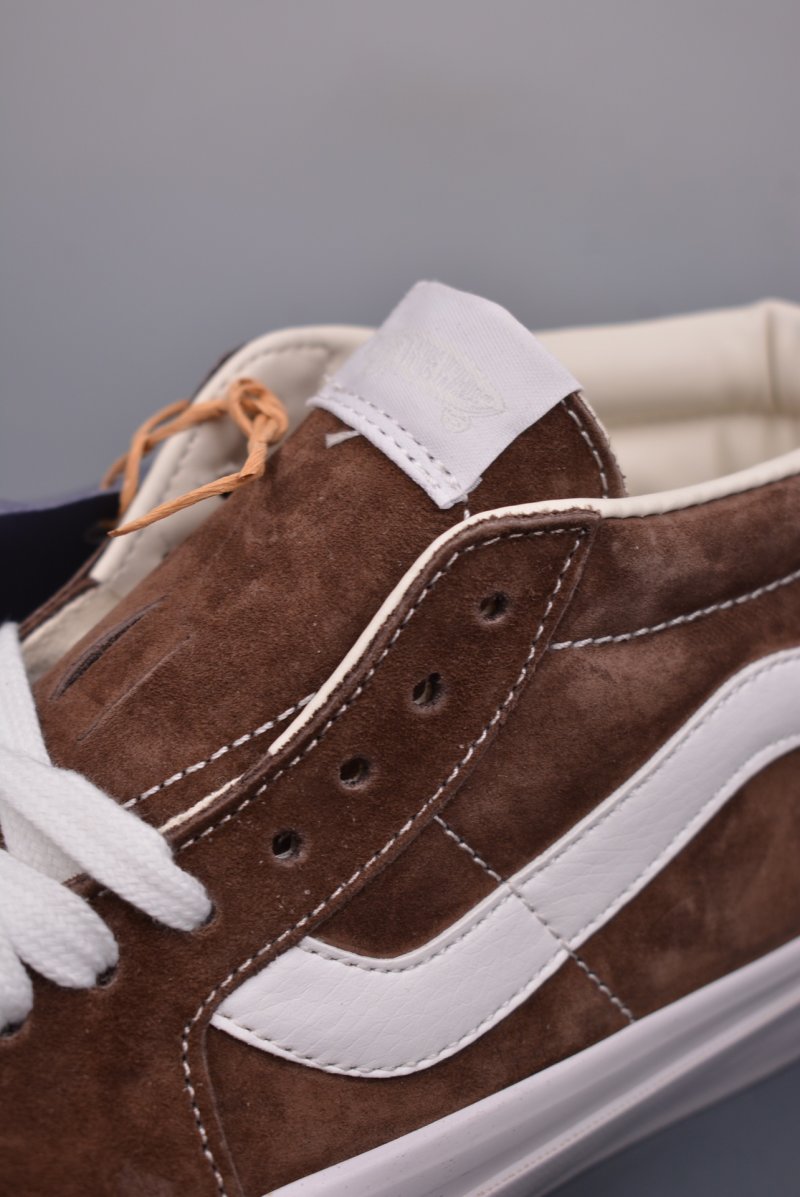 Vans Sk8-Mid Reissue 83 'Brown / Green' view