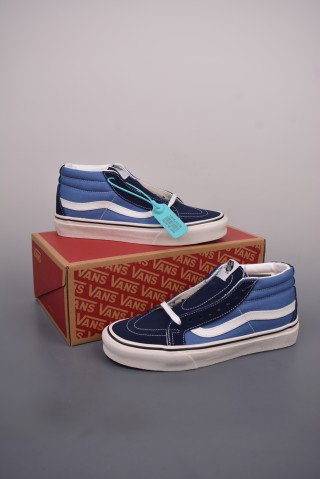 Vans Sk8-Mid 'Navy Blue' view 5