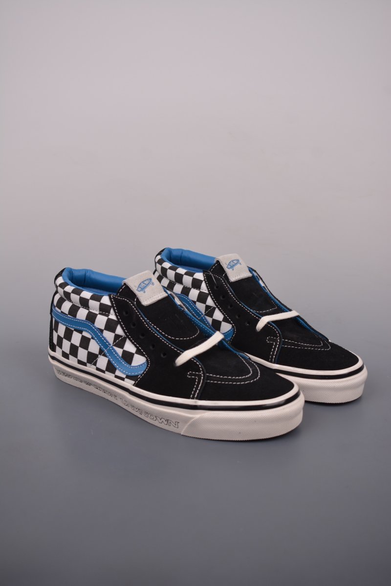 Vans Sk8-Mid 'Liberaiders' 'Black / White / Blue'