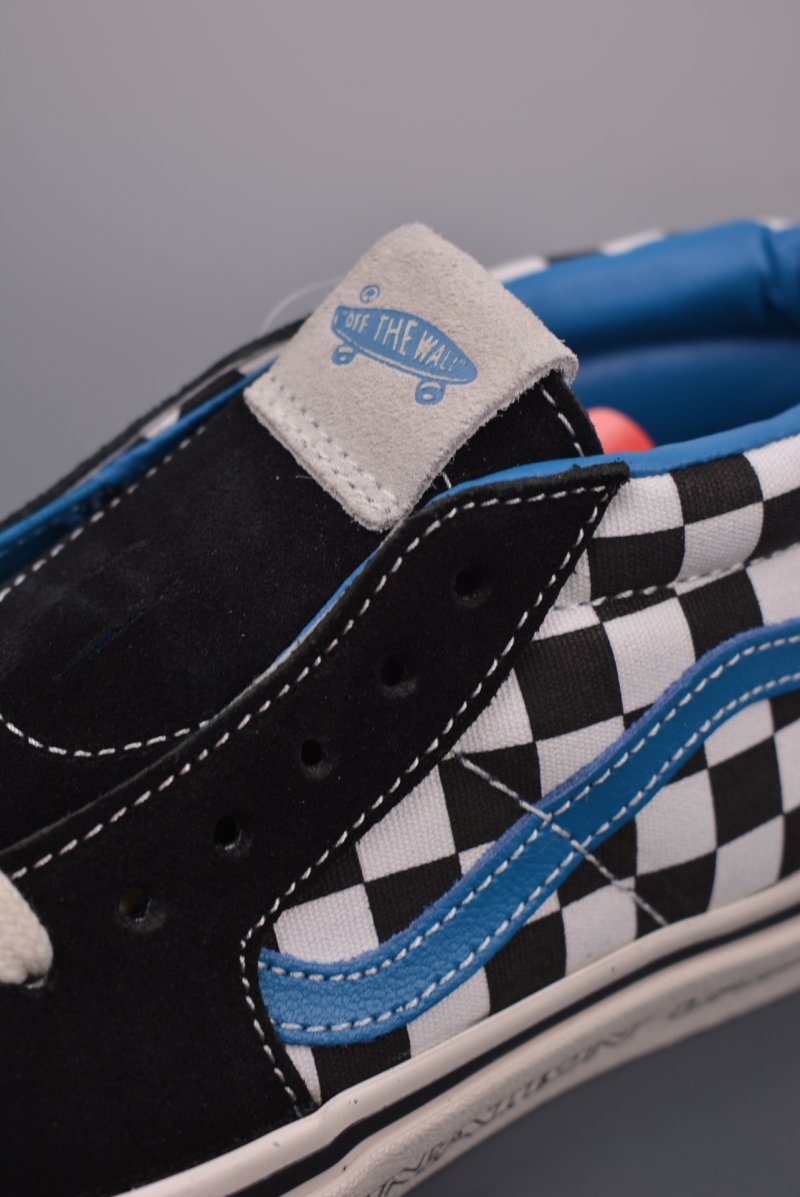 Vans Sk8-Mid 'Liberaiders' 'Black / White / Blue' view