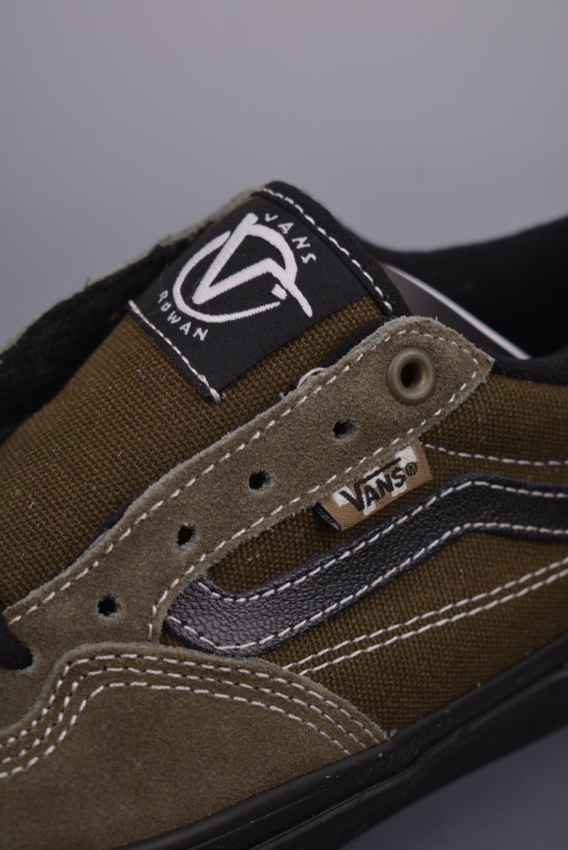 Vans Skate Rowan Pro 'Brown / Green' view