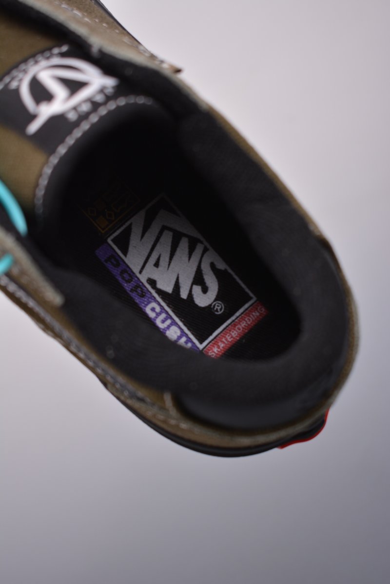 Vans Skate Rowan Pro 'Brown / Green' view