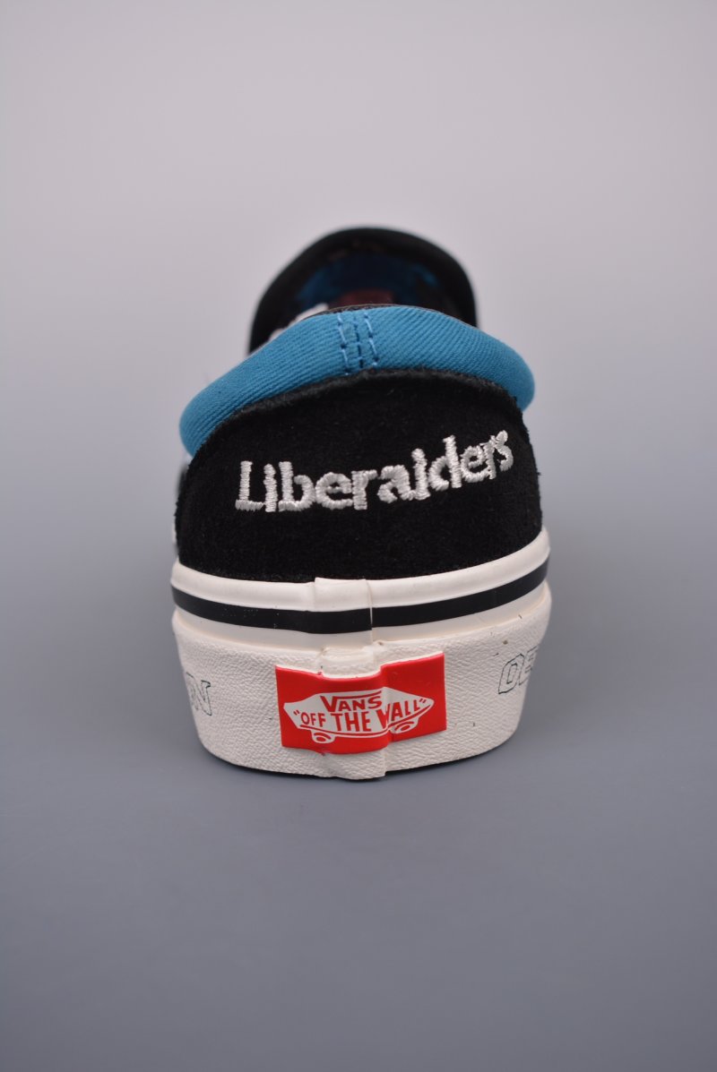 Vans Slip-On 'Liberaiders' 'Black / Blue' view