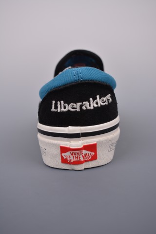 Vans Slip-On 'Liberaiders' 'Black / Blue' view 4
