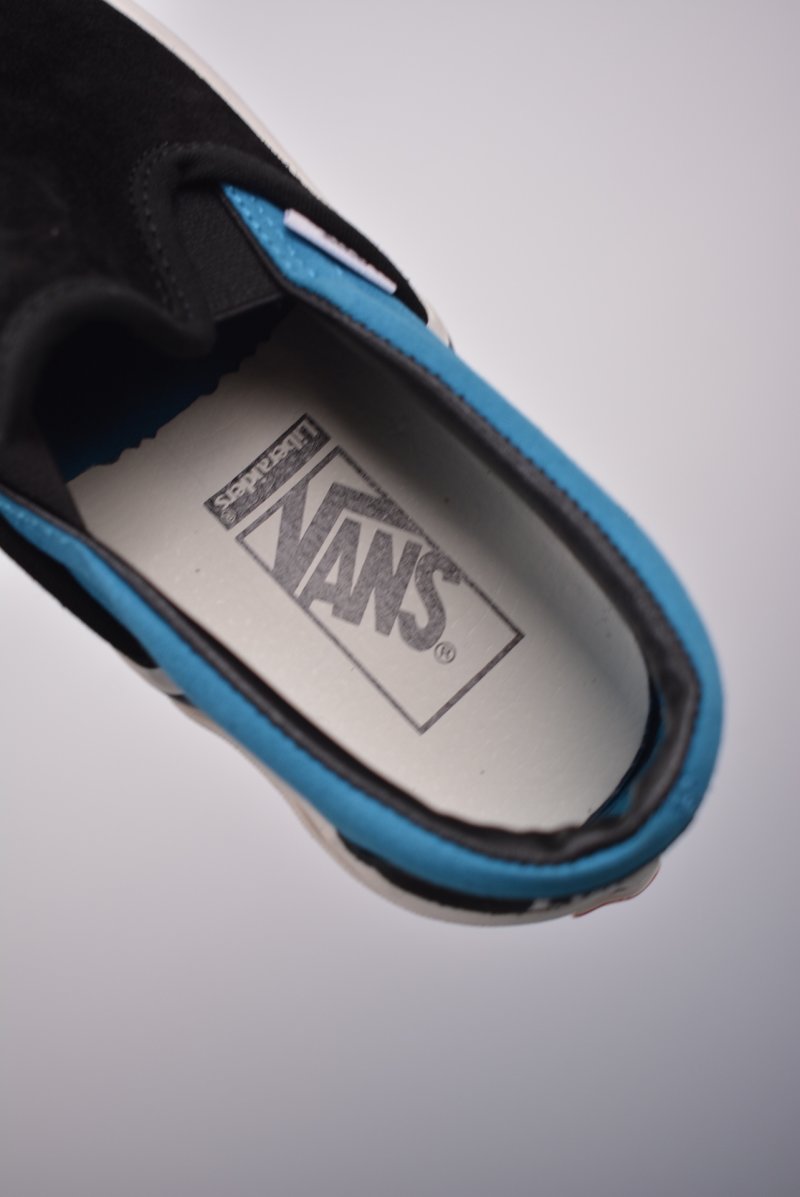 Vans Slip-On 'Liberaiders' 'Black / Blue' view