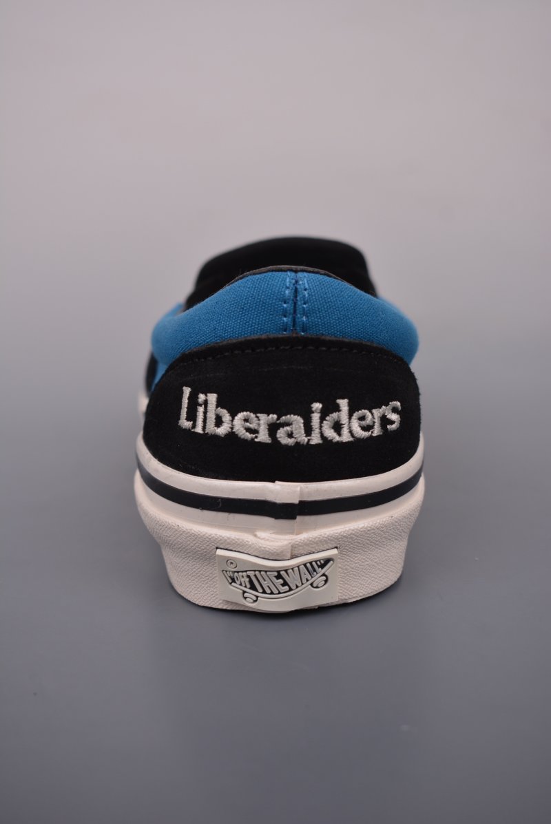 Vans Slip-On 'Liberaiders' 'Black / White / Blue' view