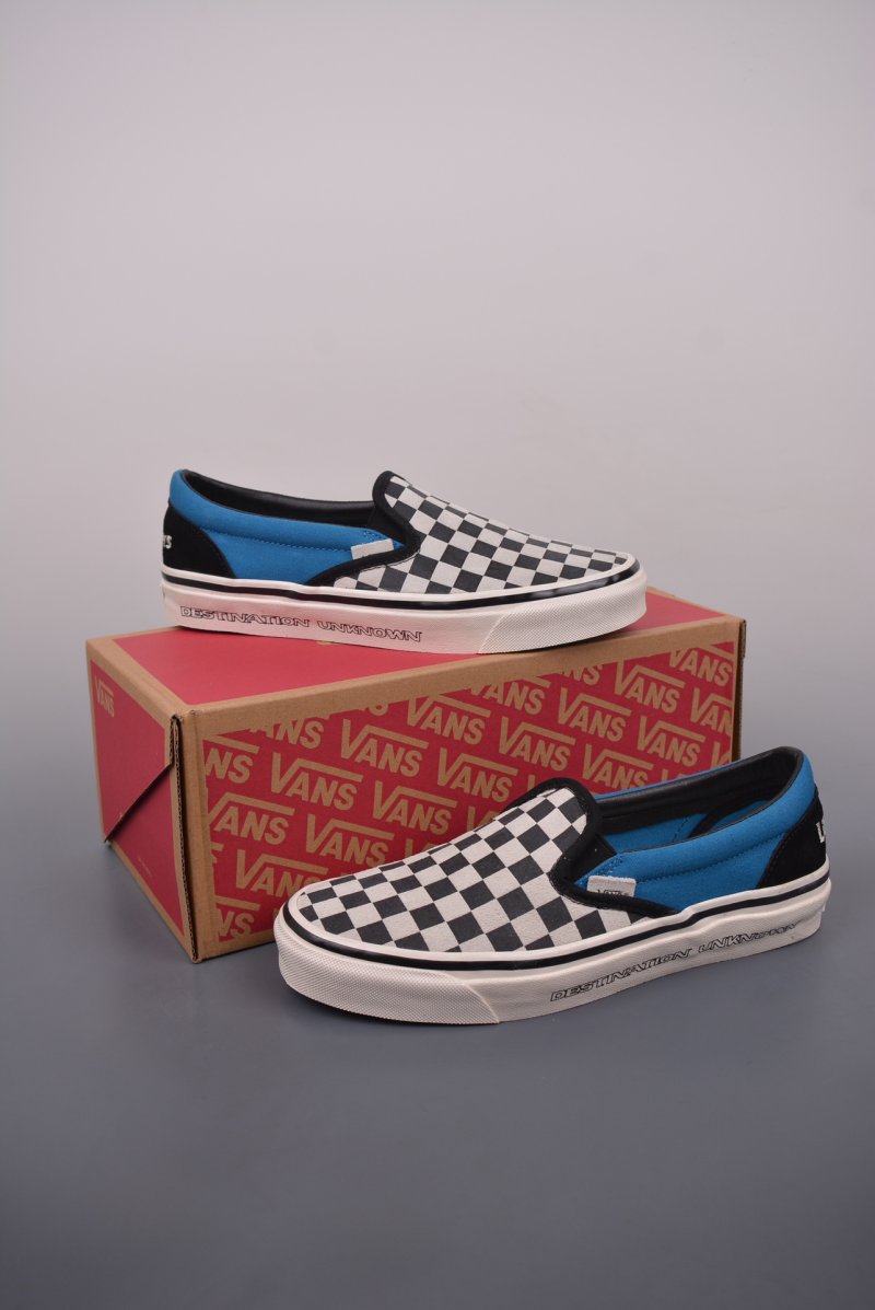 Vans Slip-On 'Liberaiders' 'Black / White / Blue' view