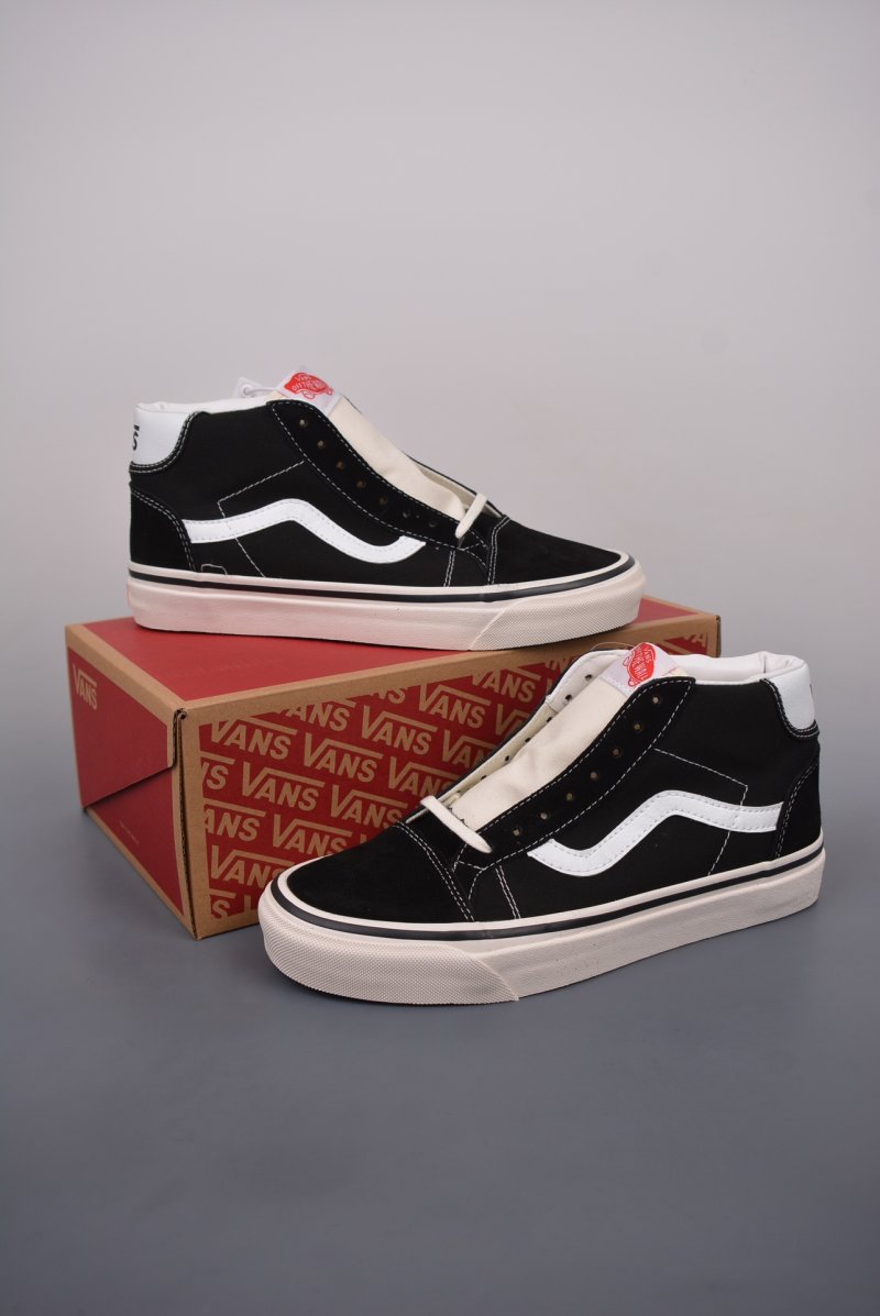 Vans Style 37 Mid Skool 'Anaheim' 'Black / White' view
