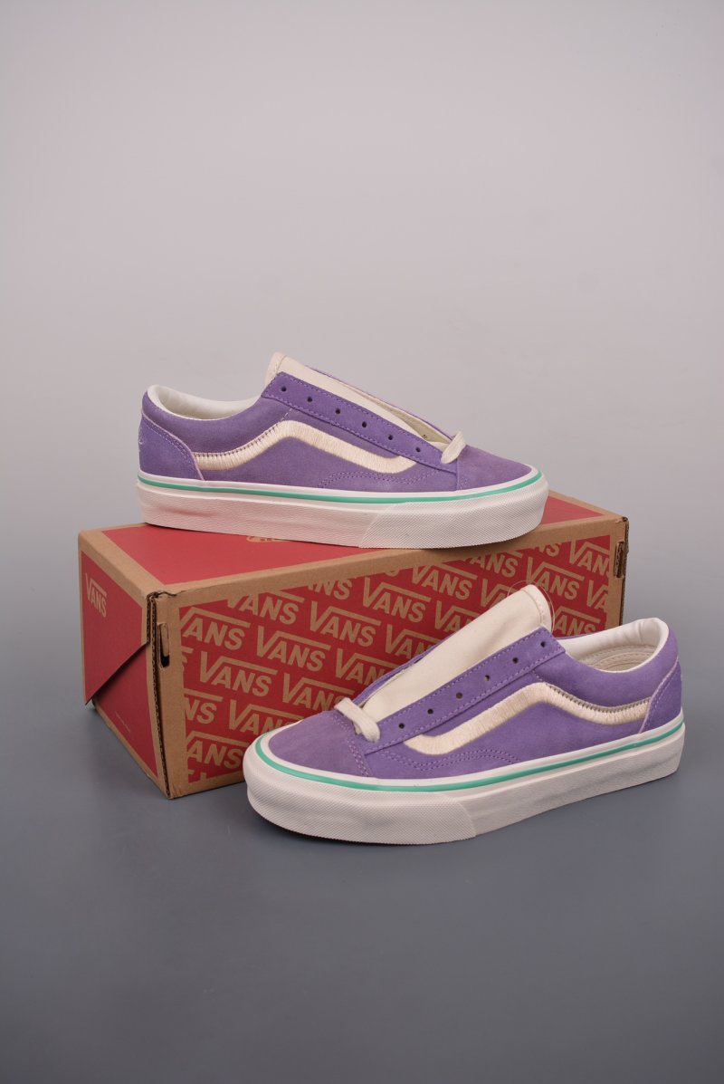 Vans Style 36 'Purple Embroidery' view