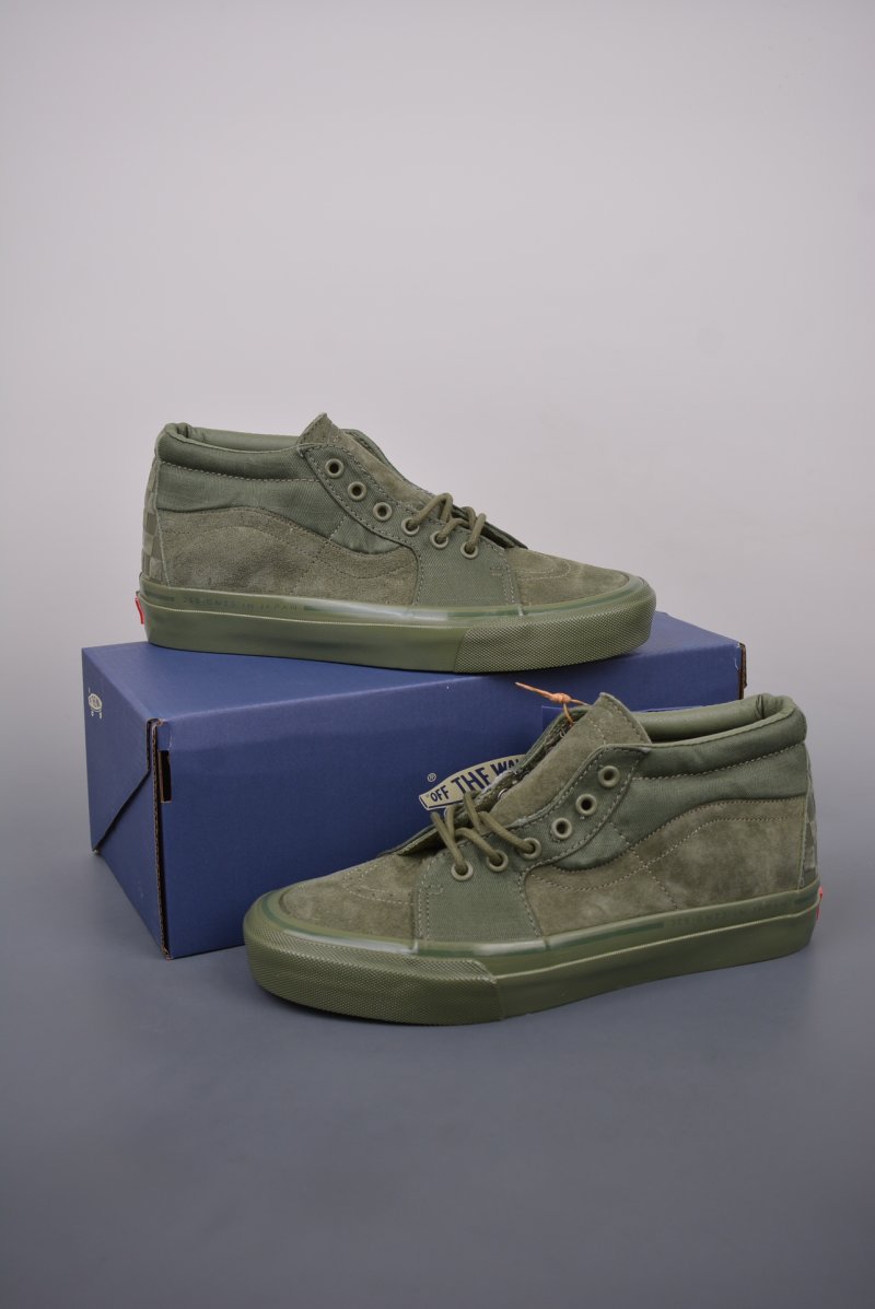 Vans TDC Sk8-Mid Reissue 83 MG 'Black / Yellow / Green / Grey' view