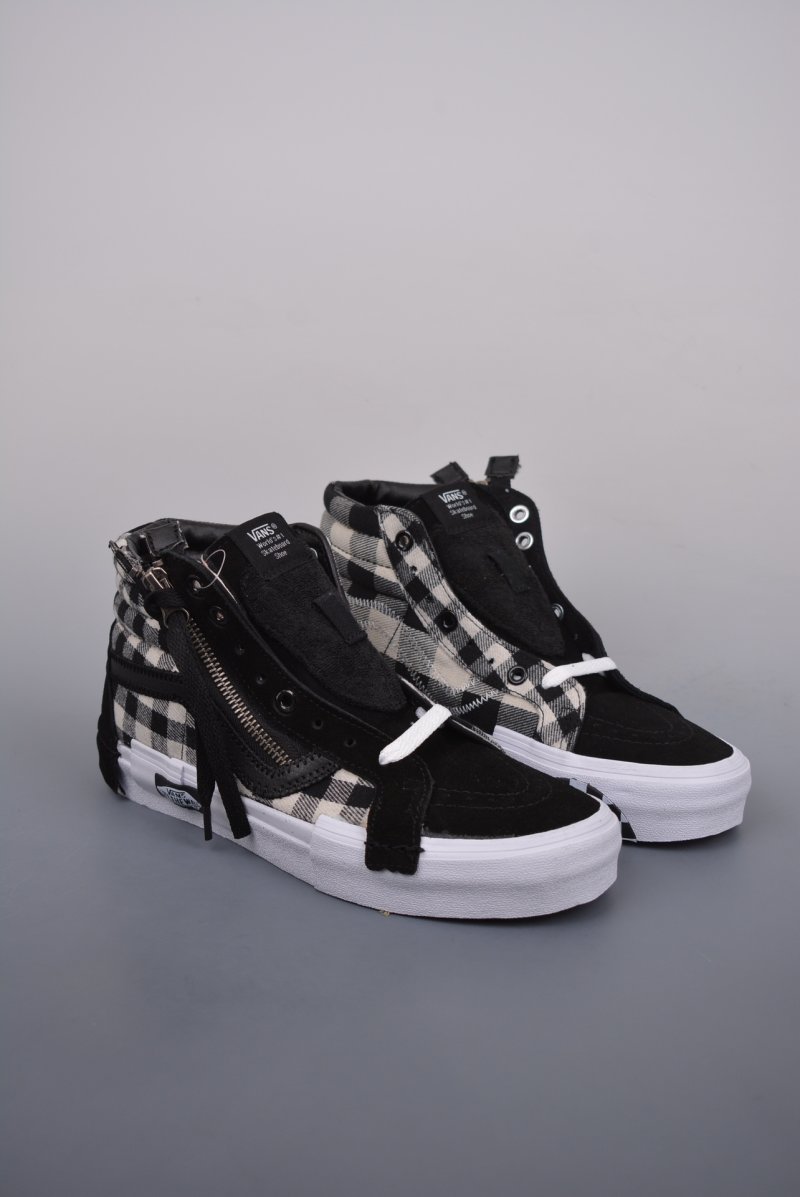 Vans Vault Sk8-Hi Cap LX 'Black / White / Blue'