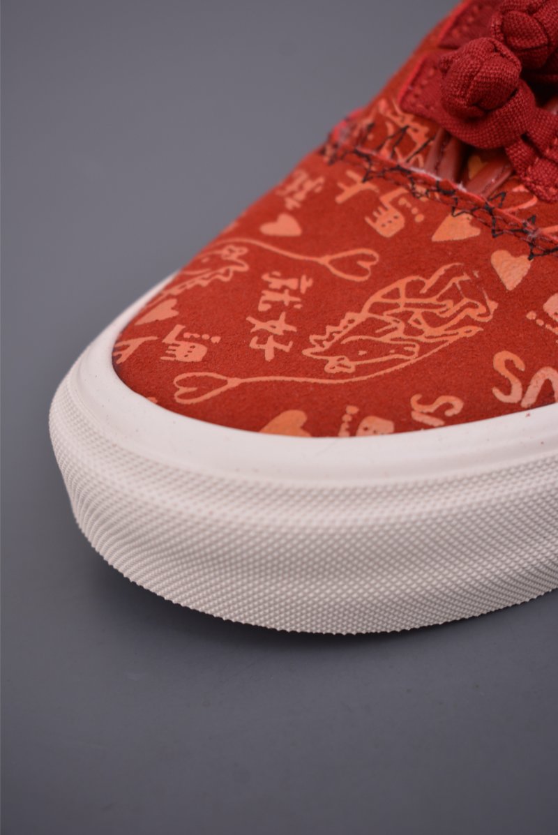 Vans x Bolin LX Authentic 'Red' view