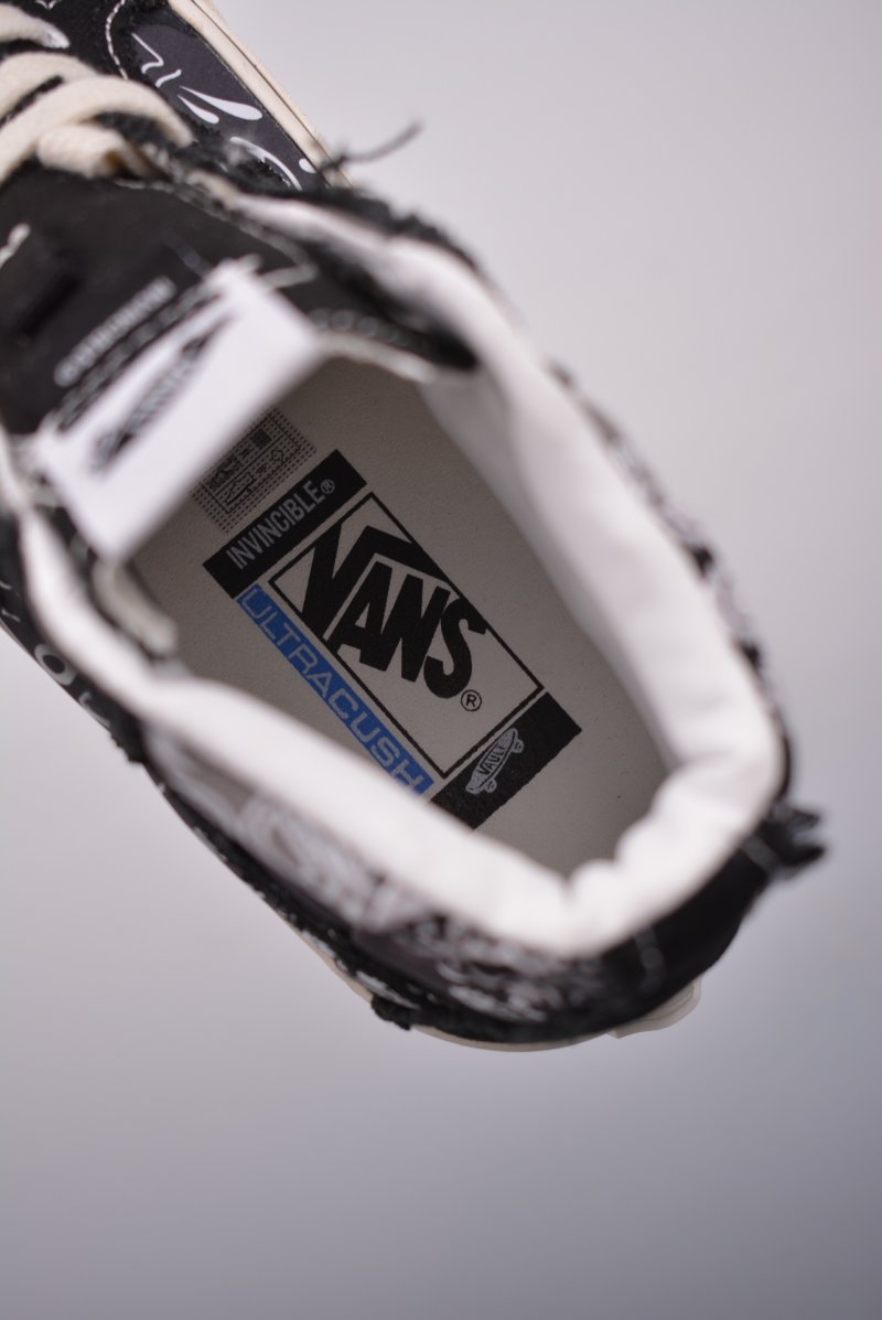 Vault by Vans x INVINCIBLE Sk8-Hi 'Black / White' view