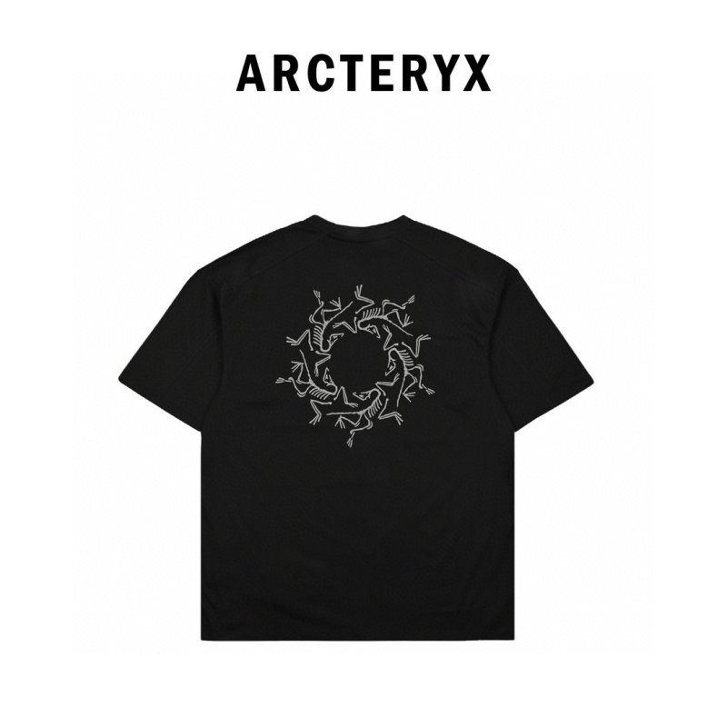 Black Graphic Print Short Sleeve T-Shirt view