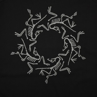 Arc'teryx Reflective Bird Logo T-Shirt - Black view 4