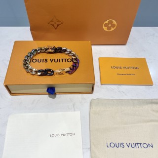 Louis Vuitton Chain Links Patches Bracelet - Multicolour