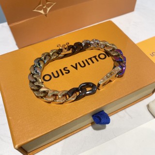 Louis Vuitton Chain Links Patches Bracelet - Multicolour view 2